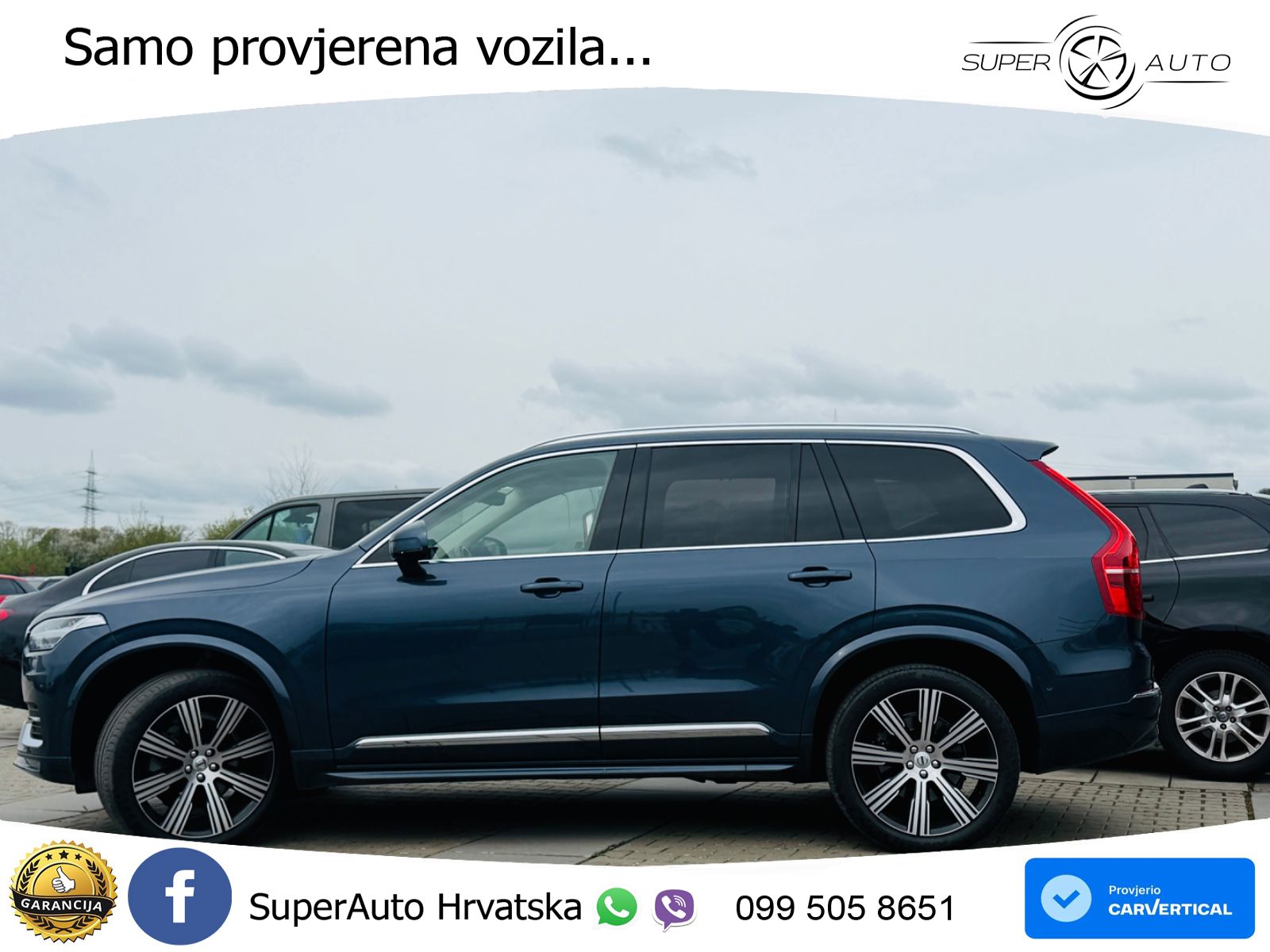 Volvo XC90 2.0 B5 Diesel AWD Automatic ACC+HEAD+4xGR SJED+360+PANO