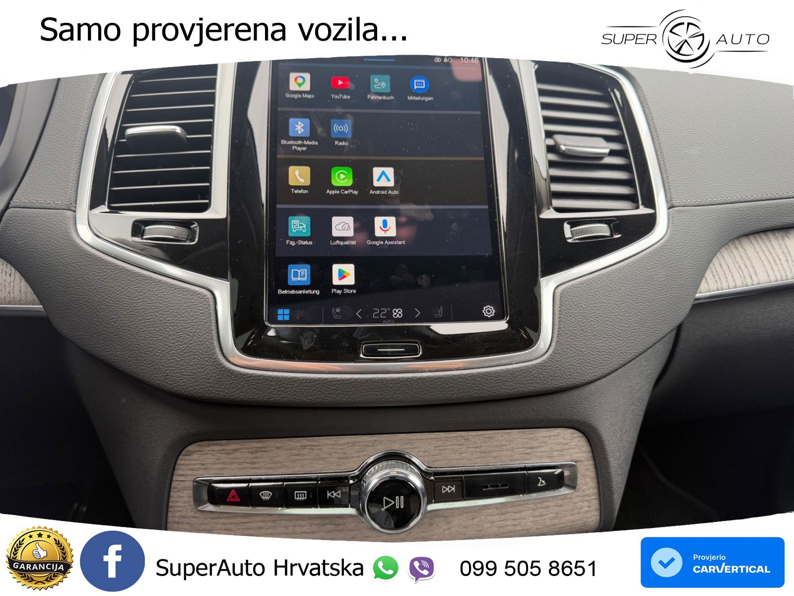 Volvo XC90 2.0 B5 Diesel AWD Automatic ACC+HEAD+4xGR SJED+360+PANO