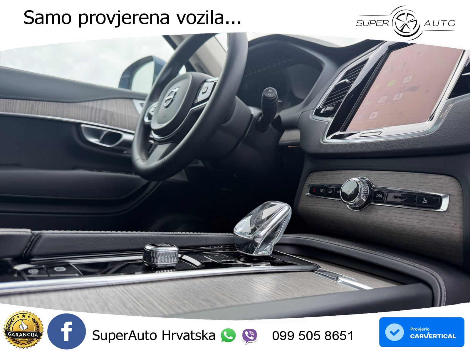 Volvo XC90 2.0 B5 Diesel AWD Automatic ACC+HEAD+4xGR SJED+360+PANO