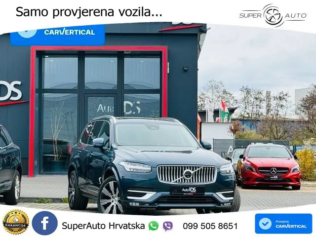 Volvo XC90 2.0 B5 Diesel AWD Automatic ACC+HEAD+4xGR SJED+360+PANO