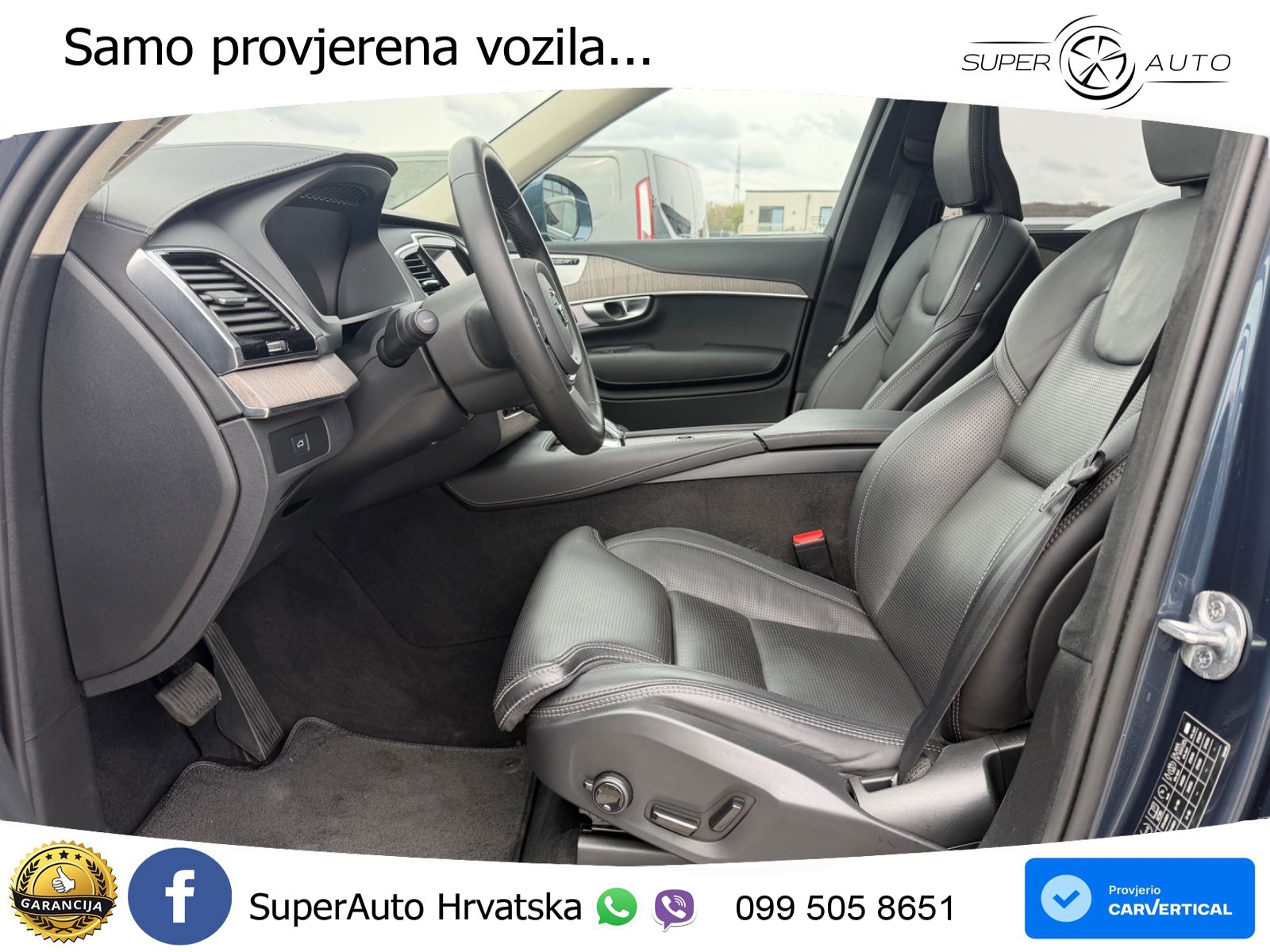 Volvo XC90 2.0 B5 Diesel AWD Automatic ACC+HEAD+4xGR SJED+360+PANO