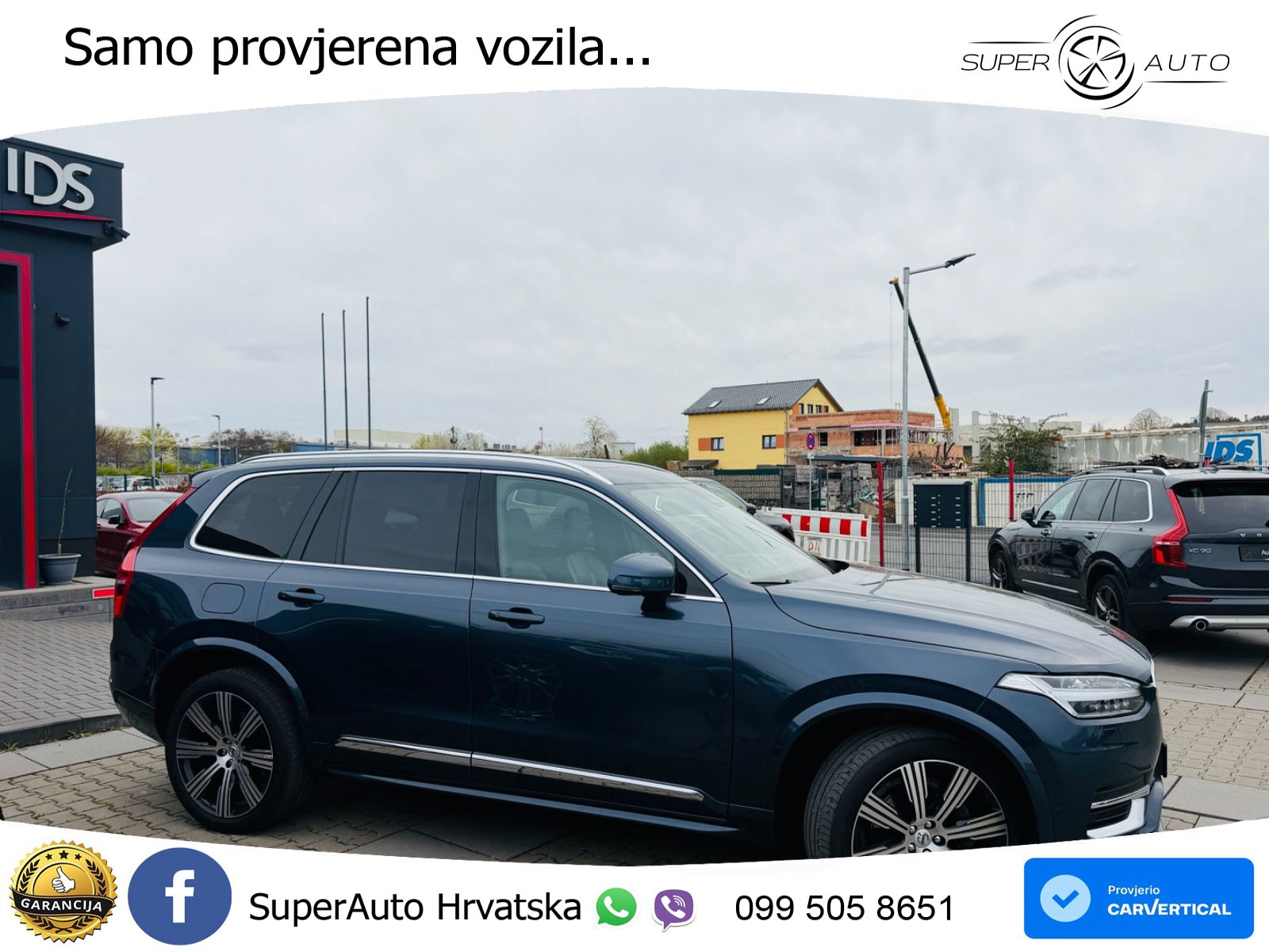 Volvo XC90 2.0 B5 Diesel AWD Automatic ACC+HEAD+4xGR SJED+360+PANO