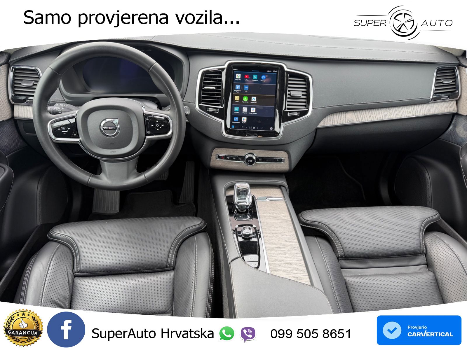 Volvo XC90 2.0 B5 Diesel AWD Automatic ACC+HEAD+4xGR SJED+360+PANO