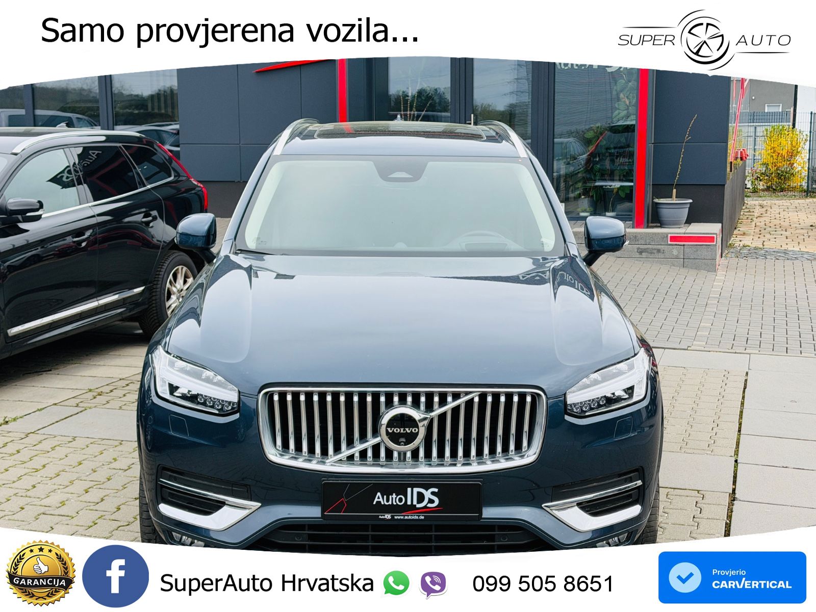 Volvo XC90 2.0 B5 Diesel AWD Automatic ACC+HEAD+4xGR SJED+360+PANO