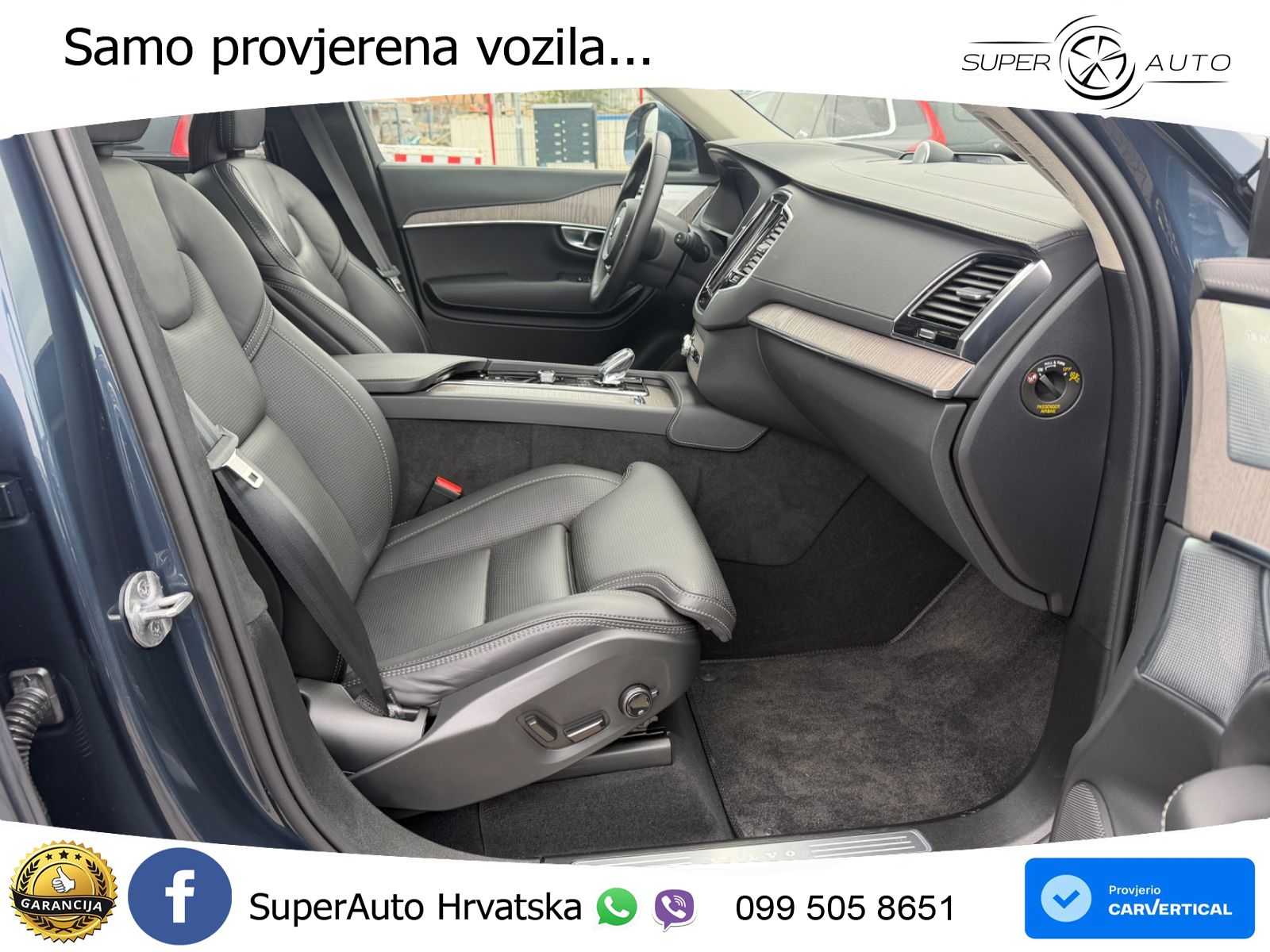 Volvo XC90 2.0 B5 Diesel AWD Automatic ACC+HEAD+4xGR SJED+360+PANO