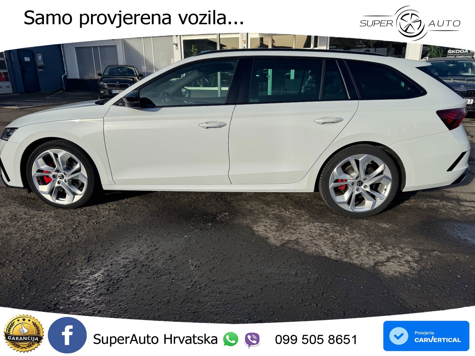 Škoda Octavia Combi RS 2.0 TSI (245 KS) DSG LED+GR SJED+ACC