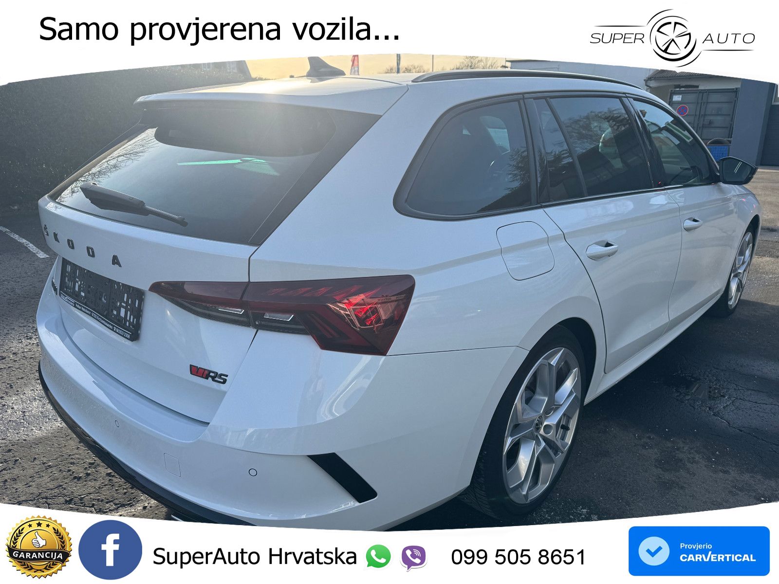 Škoda Octavia Combi RS 2.0 TSI (245 KS) DSG LED+GR SJED+ACC
