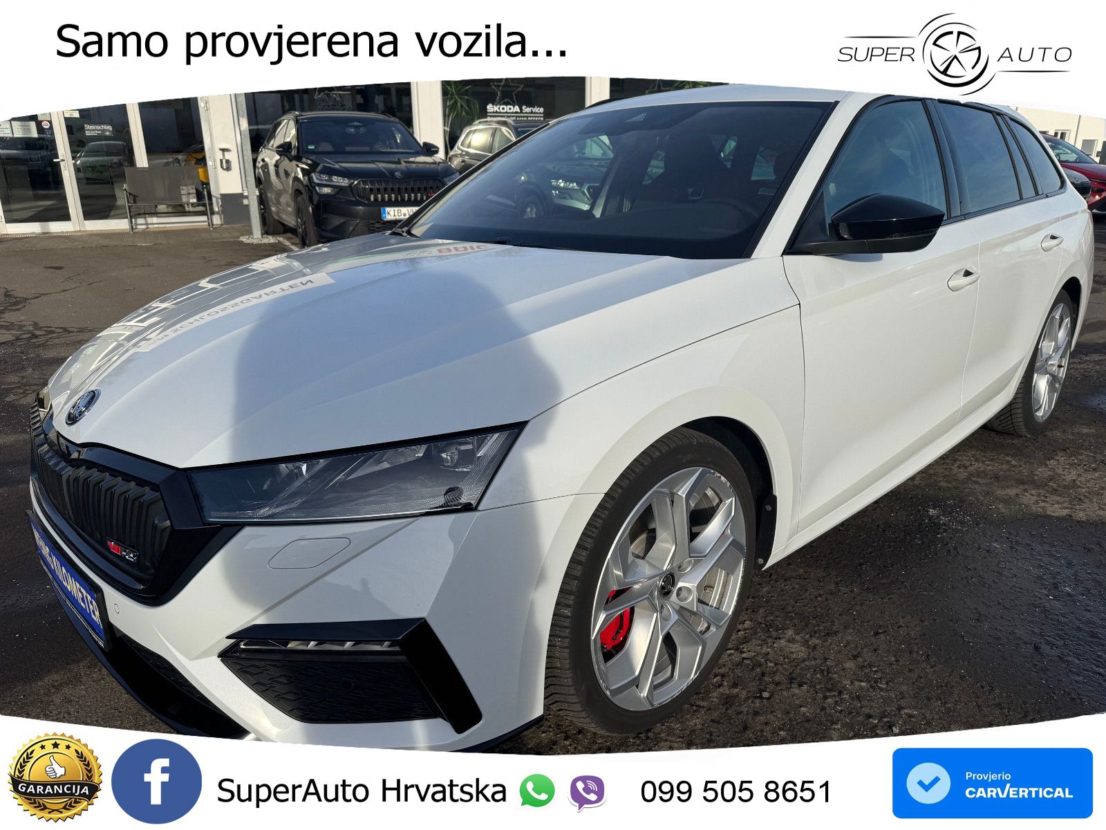 Škoda Octavia Combi RS 2.0 TSI (245 KS) DSG LED+GR SJED+ACC