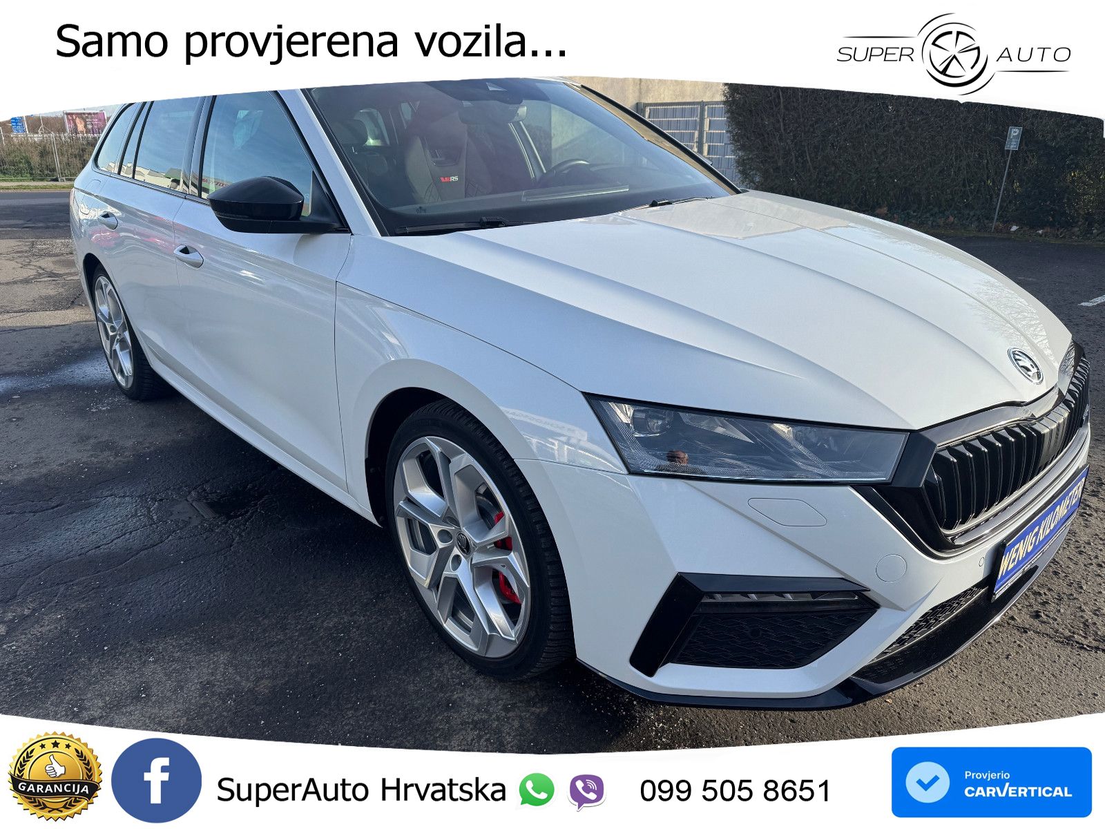 Škoda Octavia Combi RS 2.0 TSI (245 KS) DSG LED+GR SJED+ACC