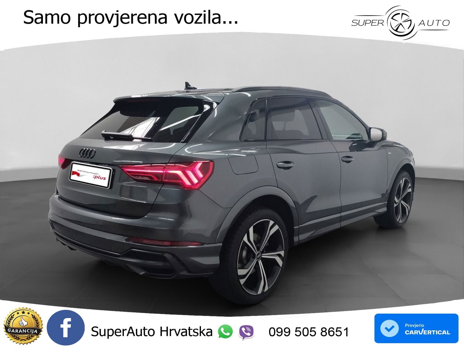 Audi Q3 45 TFSIe (245 KS) S tronic 2x S line LED+GR SJED+ACC