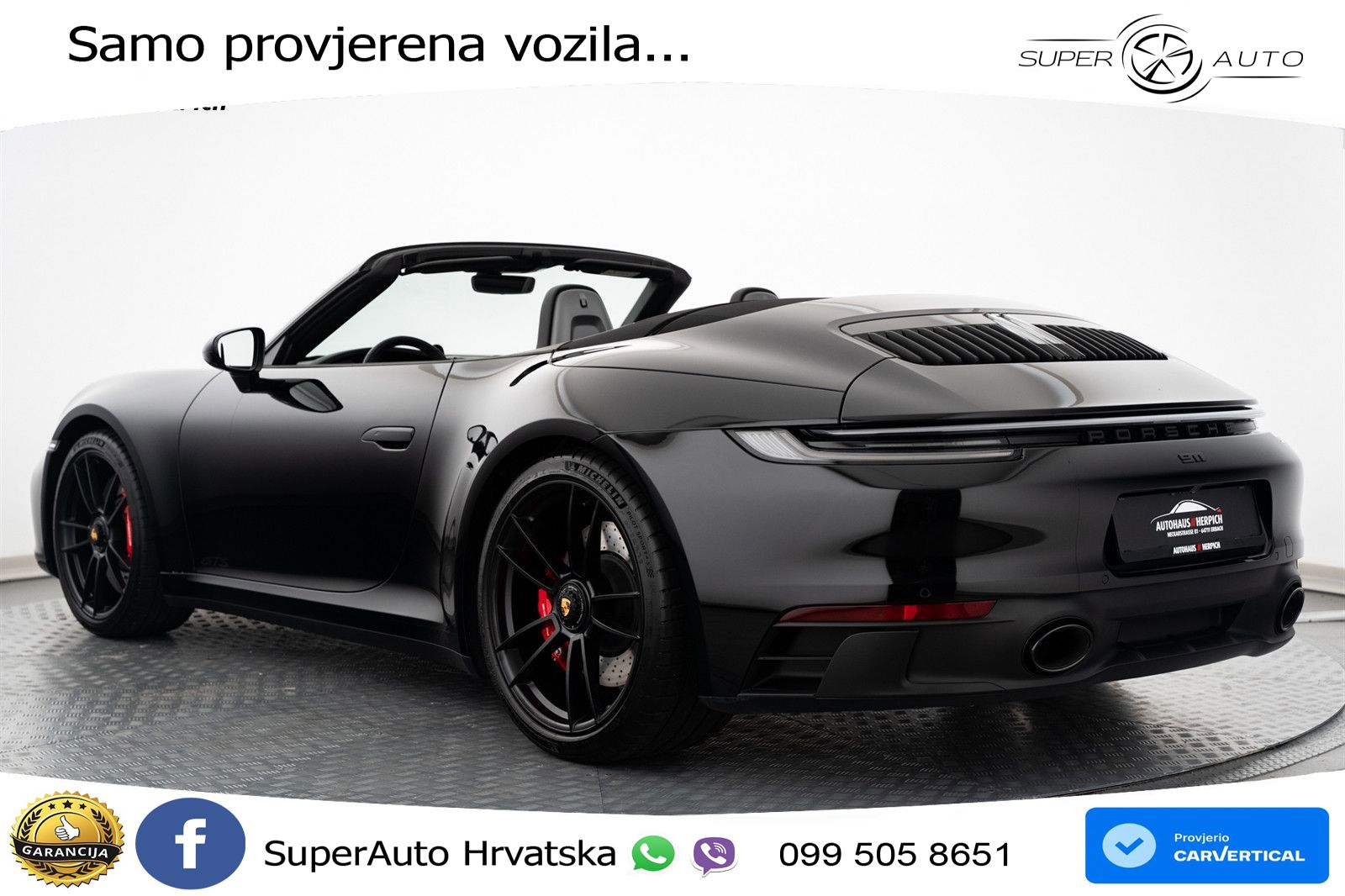 Porsche 911 Carrera GTS Cabriolet 3.0 (480 KS) PDK LED+GR SJED+ACC