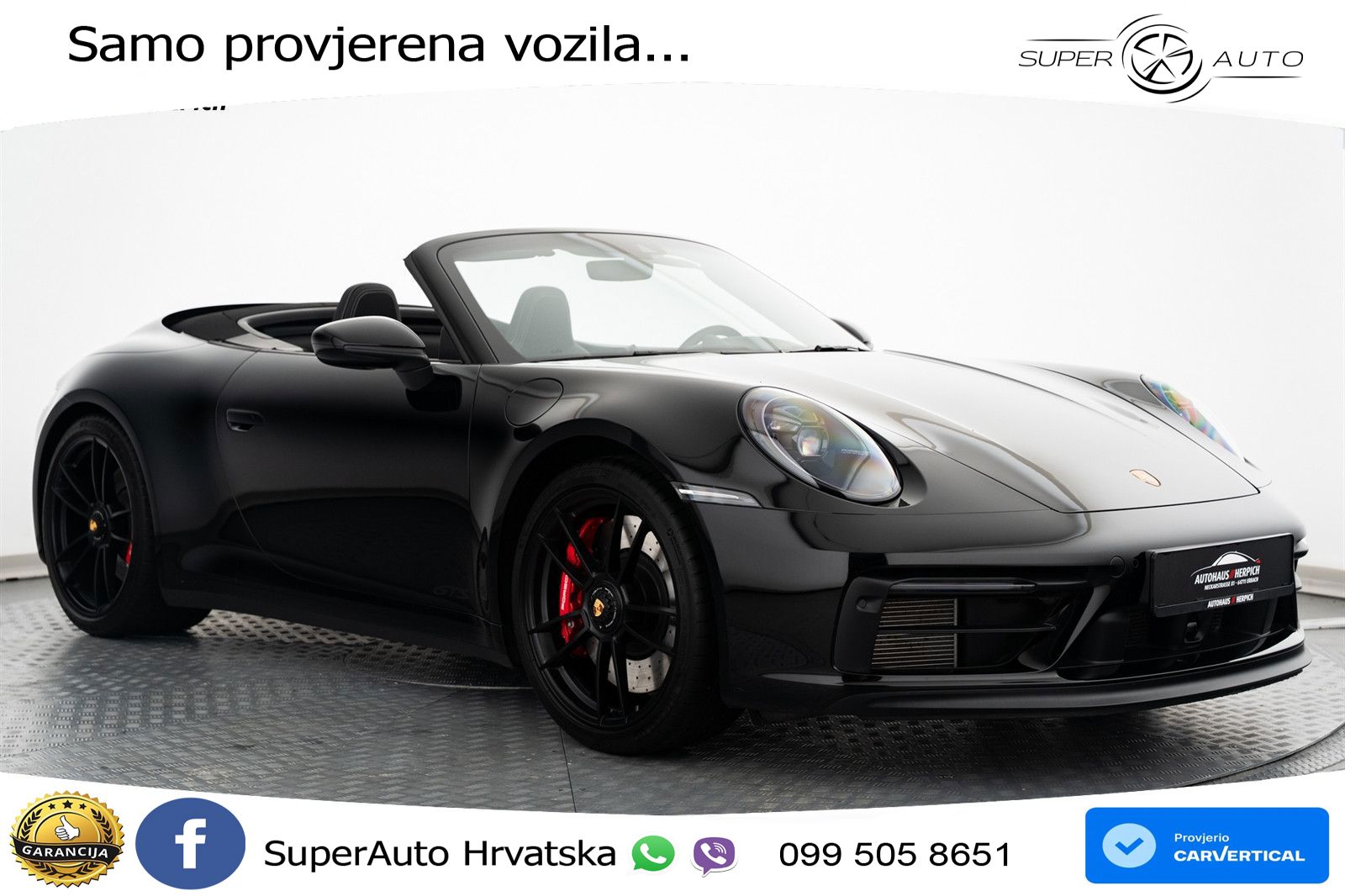 Porsche 911 Carrera GTS Cabriolet 3.0 (480 KS) PDK LED+GR SJED+ACC