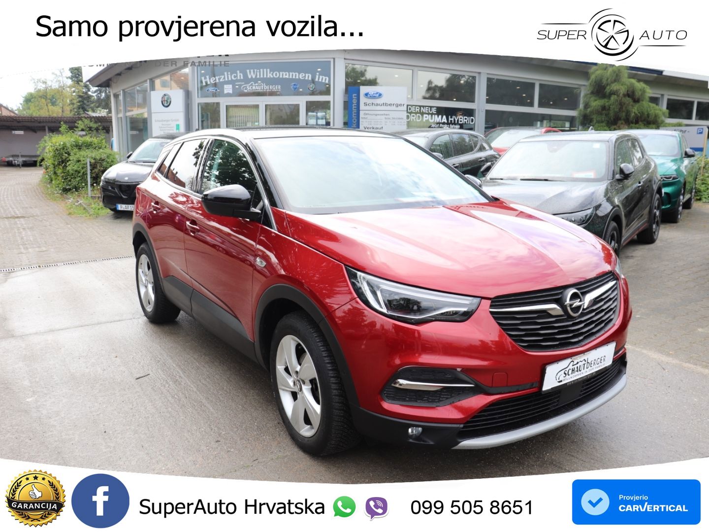 Opel Grandland X 1.2 Turbo (130 KS) Automatic LED+GR SJED+ACC