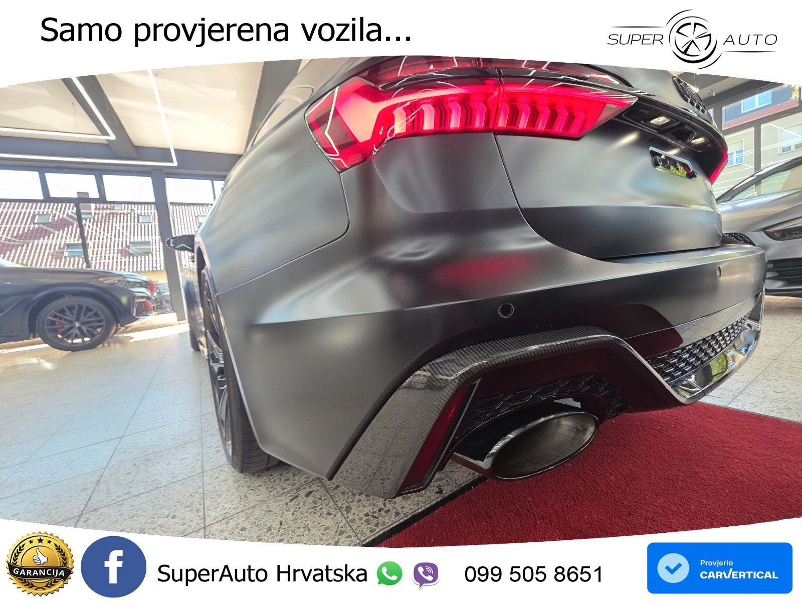 Audi RS6 Avant 4.0 TFSI V8 (600 KS) quattro Tiptronic LED+GR SJED+ACC