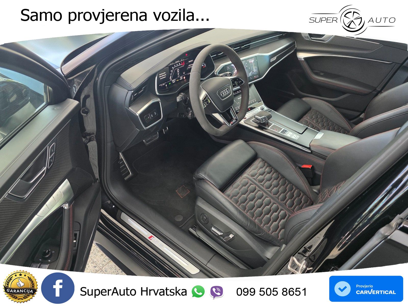Audi RS6 Avant 4.0 TFSI V8 (600 KS) quattro Tiptronic LED+GR SJED+ACC