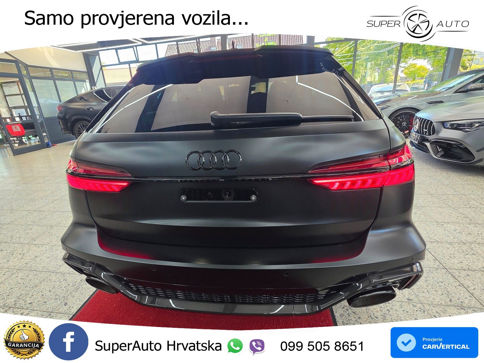 Audi RS6 Avant 4.0 TFSI V8 (600 KS) quattro Tiptronic LED+GR SJED+ACC