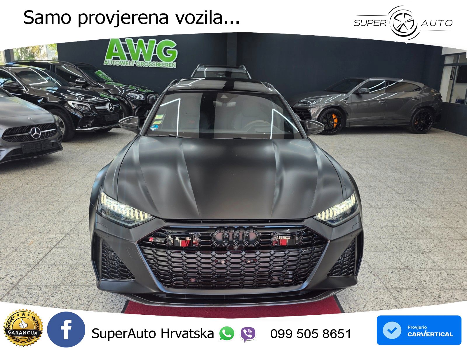 Audi RS6 Avant 4.0 TFSI V8 (600 KS) quattro Tiptronic LED+GR SJED+ACC