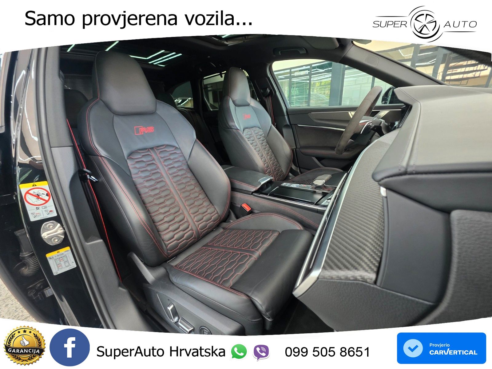 Audi RS6 Avant 4.0 TFSI V8 (600 KS) quattro Tiptronic LED+GR SJED+ACC