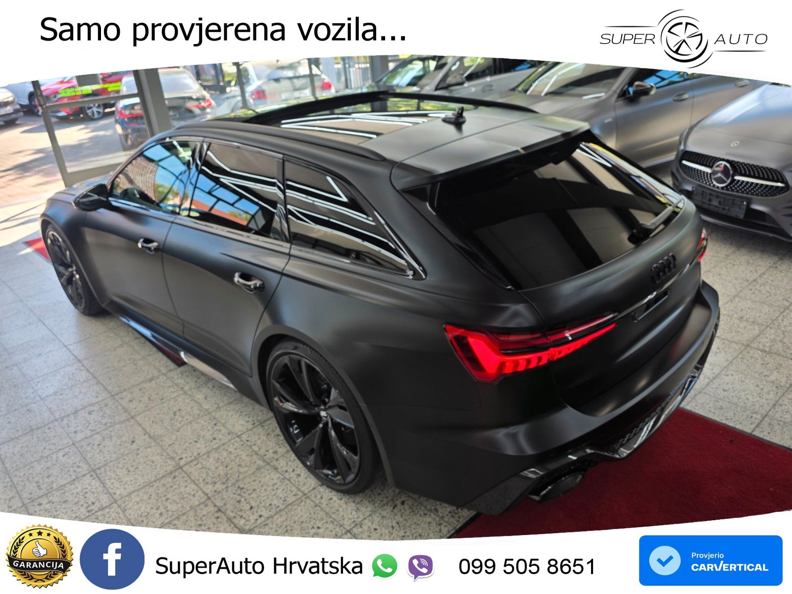 Audi RS6 Avant 4.0 TFSI V8 (600 KS) quattro Tiptronic LED+GR SJED+ACC