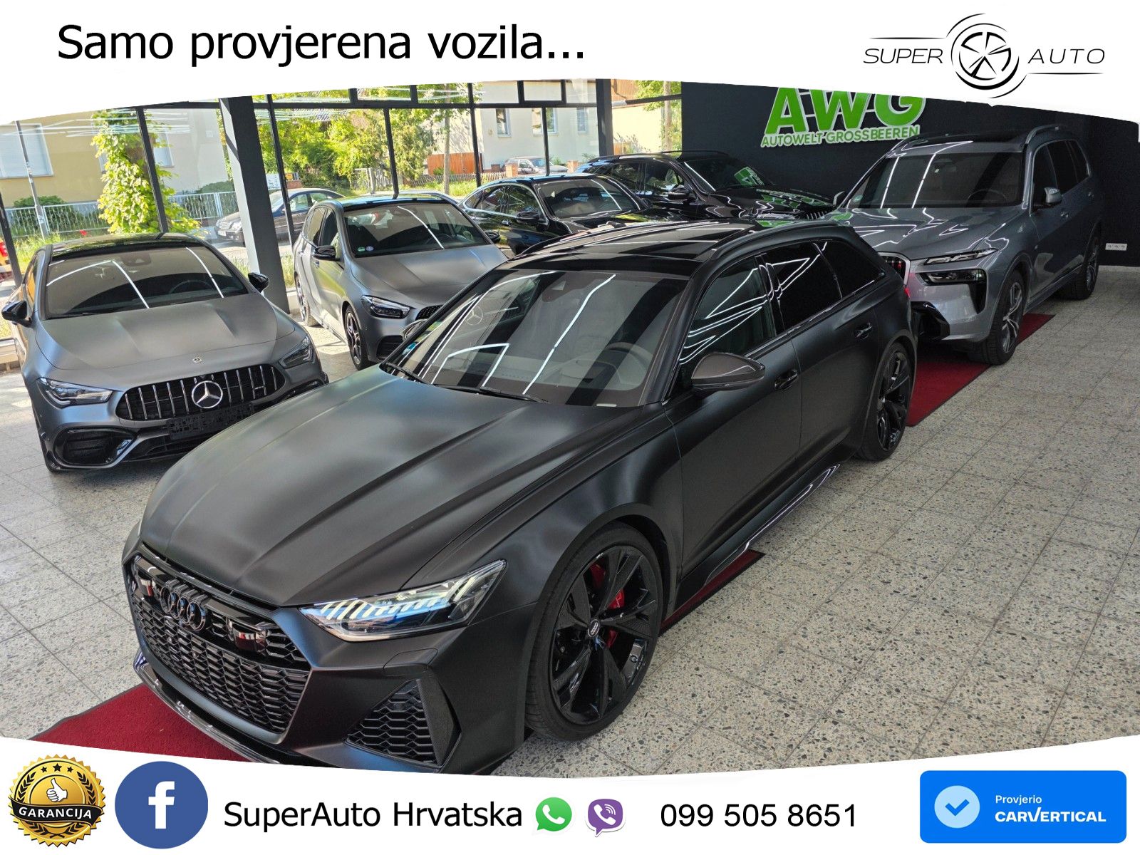 Audi RS6 Avant 4.0 TFSI V8 (600 KS) quattro Tiptronic LED+GR SJED+ACC