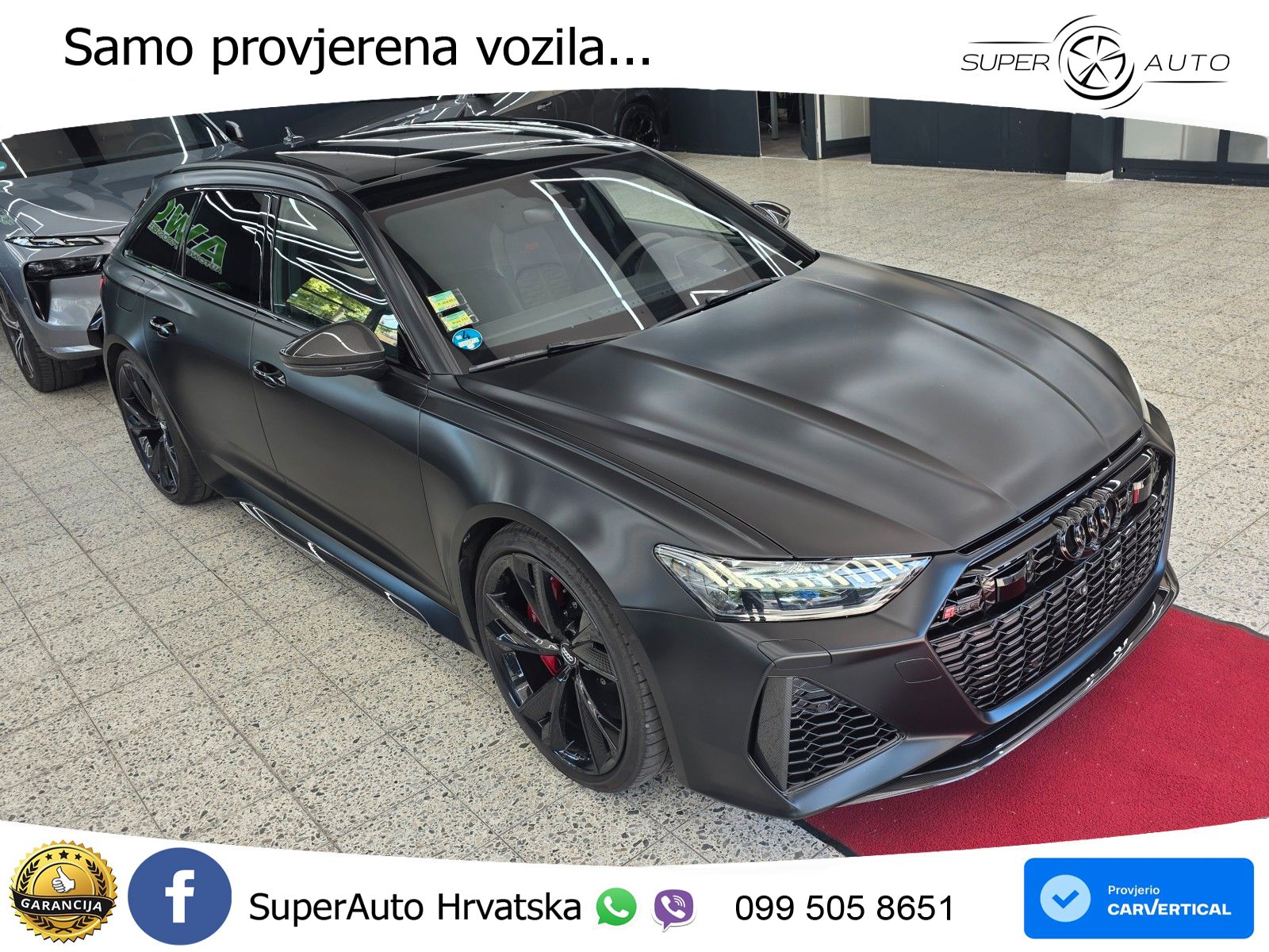 Audi RS6 Avant 4.0 TFSI V8 (600 KS) quattro Tiptronic LED+GR SJED+ACC