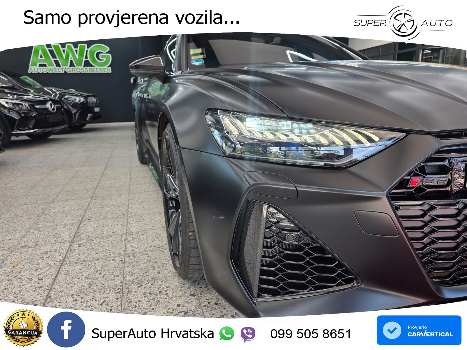 Audi RS6 Avant 4.0 TFSI V8 (600 KS) quattro Tiptronic LED+GR SJED+ACC
