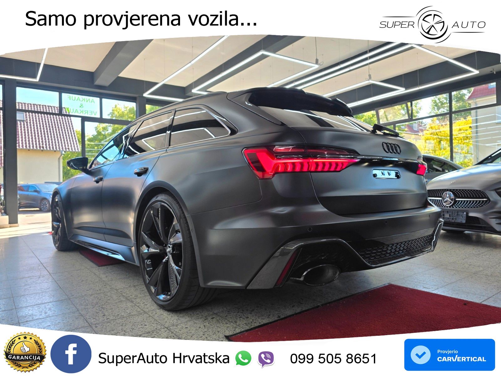 Audi RS6 Avant 4.0 TFSI V8 (600 KS) quattro Tiptronic LED+GR SJED+ACC