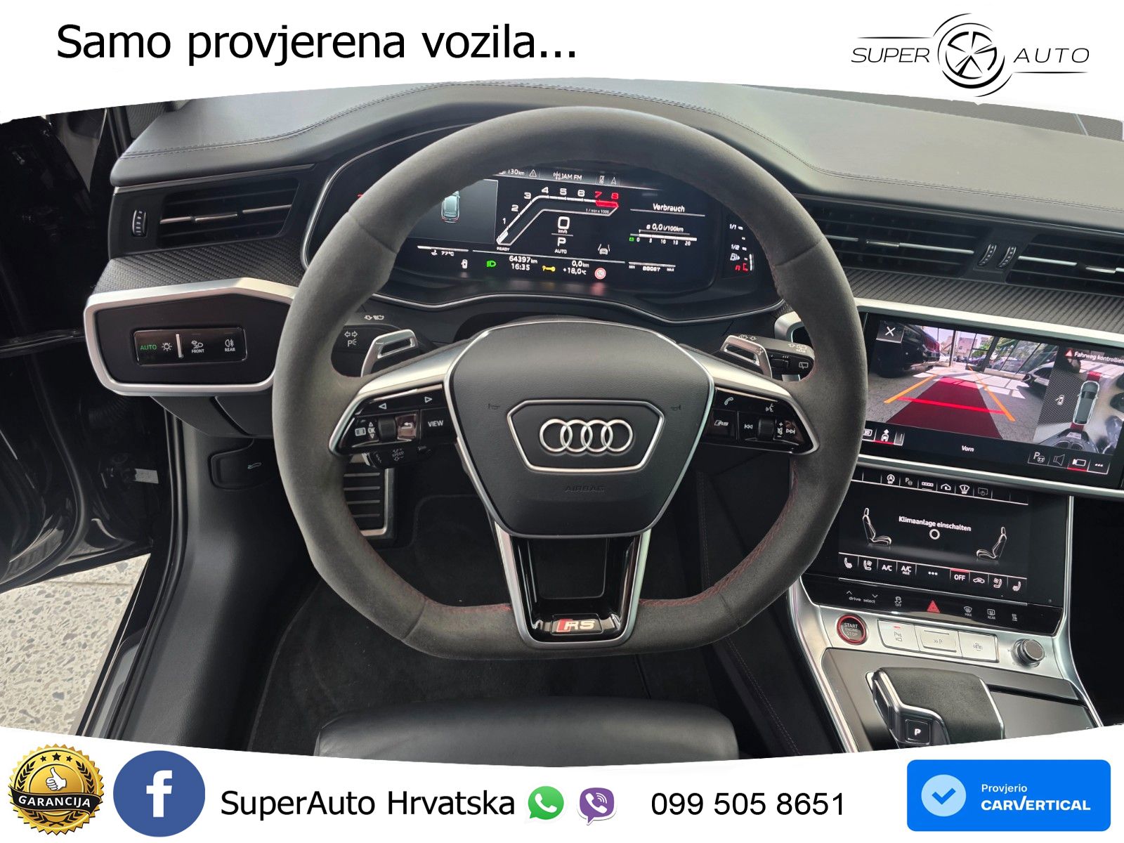 Audi RS6 Avant 4.0 TFSI V8 (600 KS) quattro Tiptronic LED+GR SJED+ACC