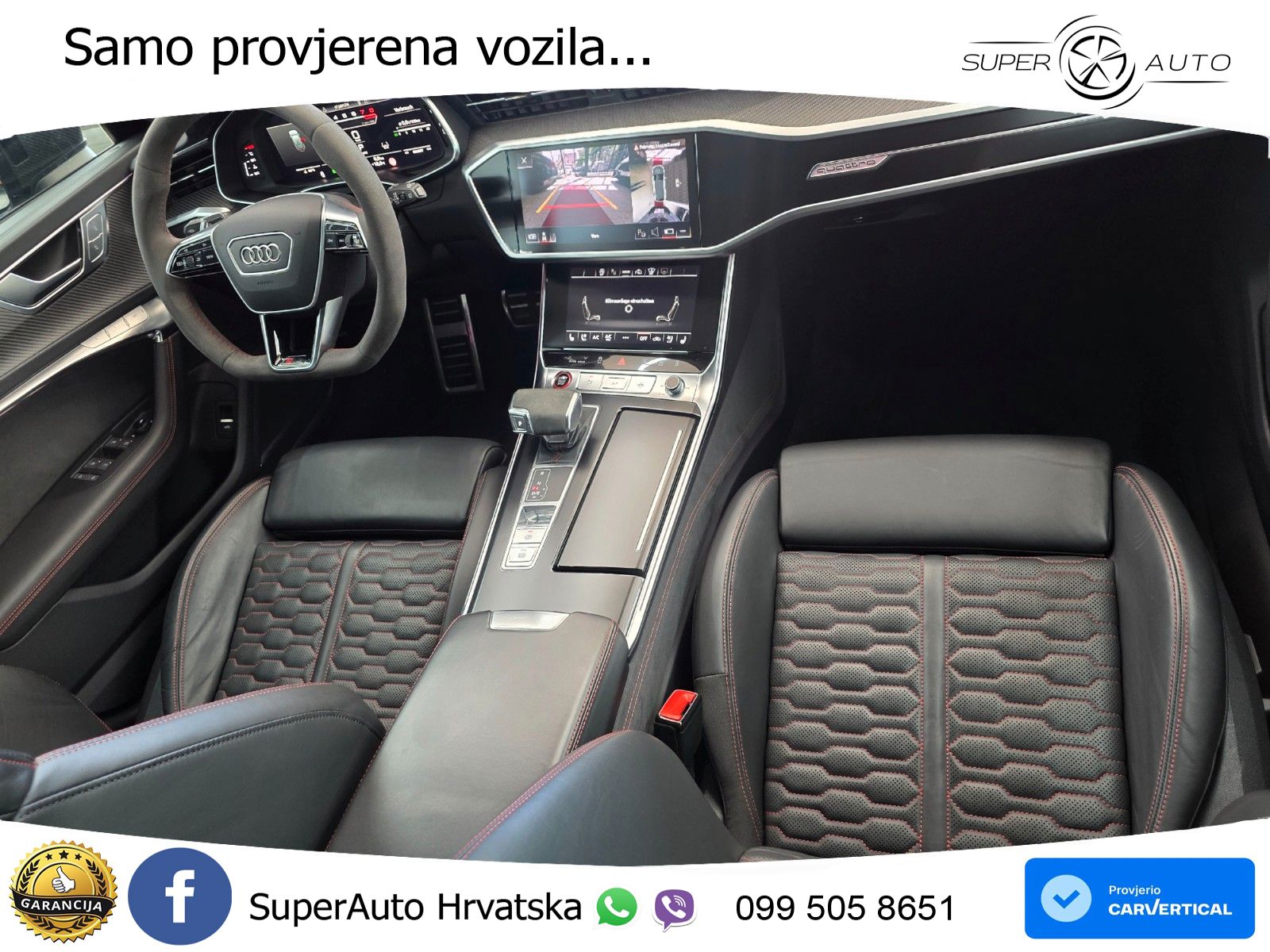 Audi RS6 Avant 4.0 TFSI V8 (600 KS) quattro Tiptronic LED+GR SJED+ACC