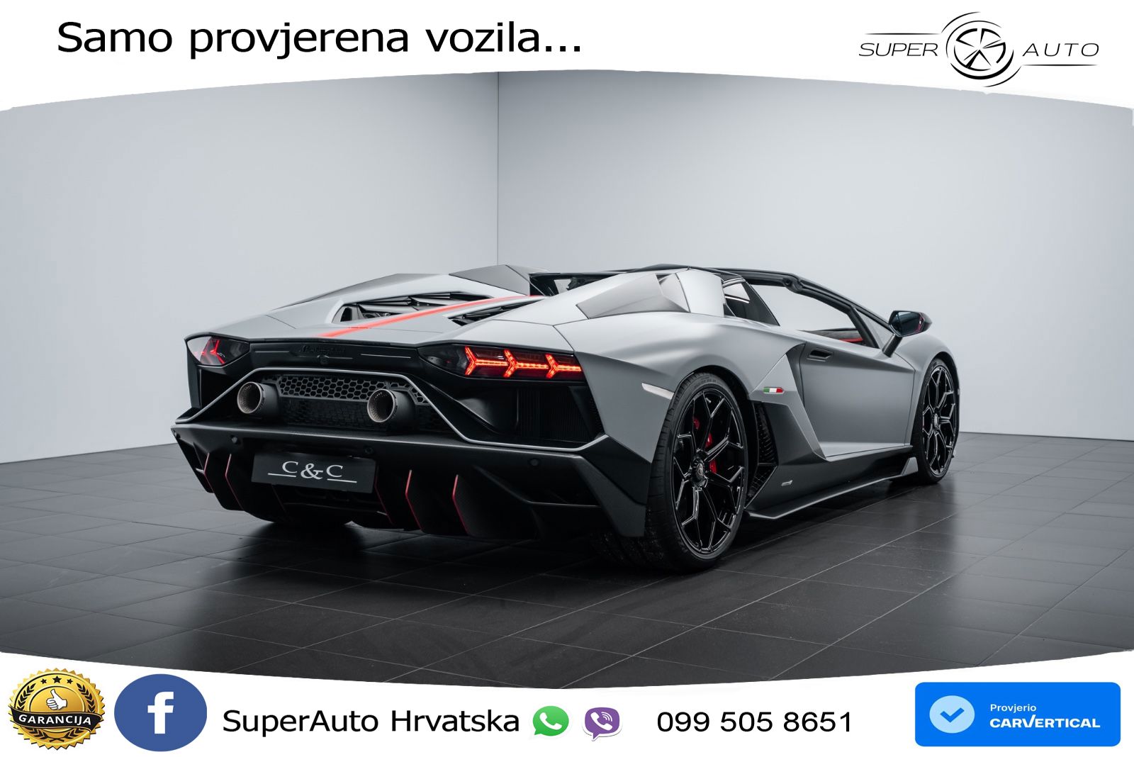 Lamborghini Aventador LP 780-4 Ultimae Roadster 6.5 V12 (780 KS) 4WD ISR