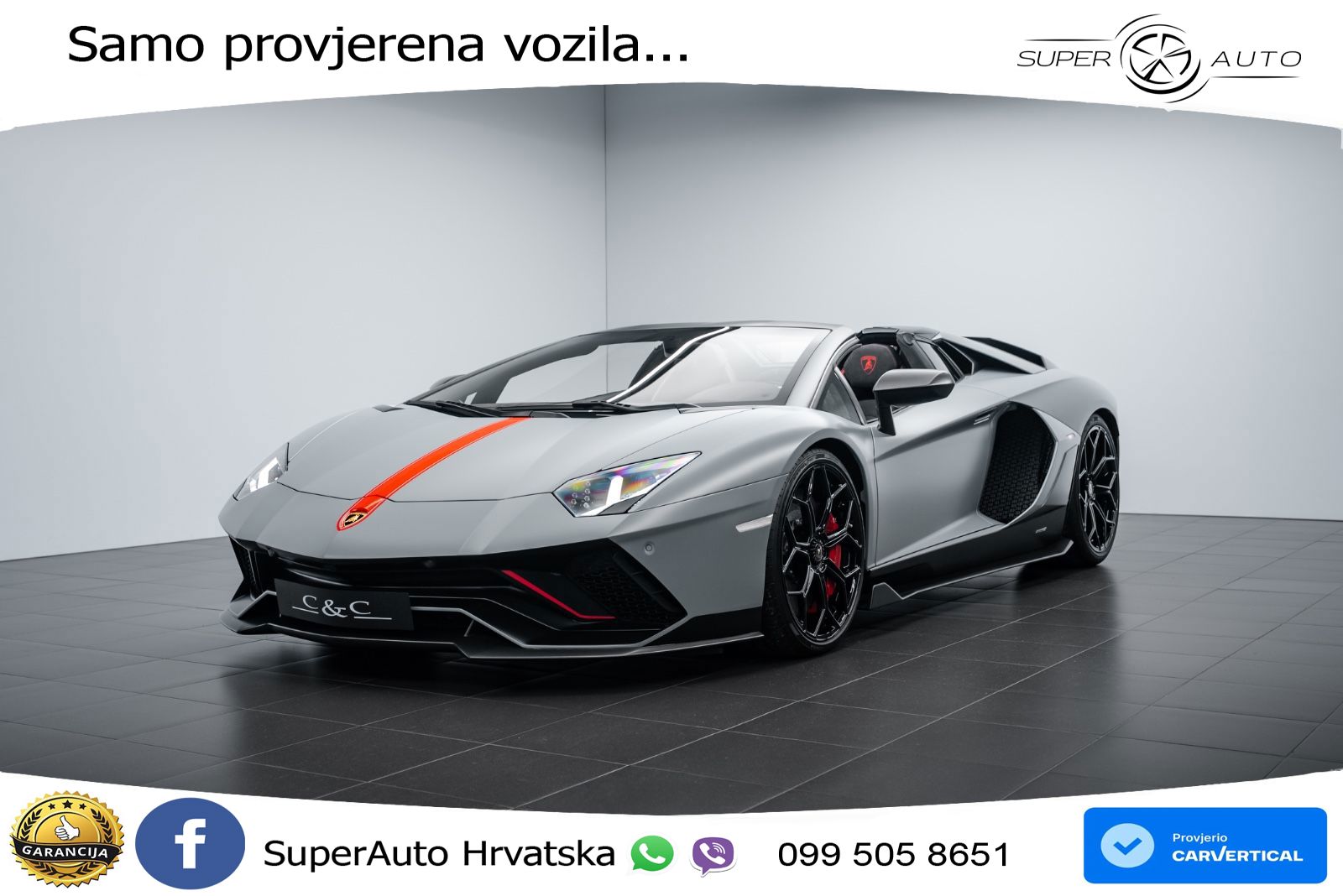 Lamborghini Aventador LP 780-4 Ultimae Roadster 6.5 V12 (780 KS) 4WD ISR