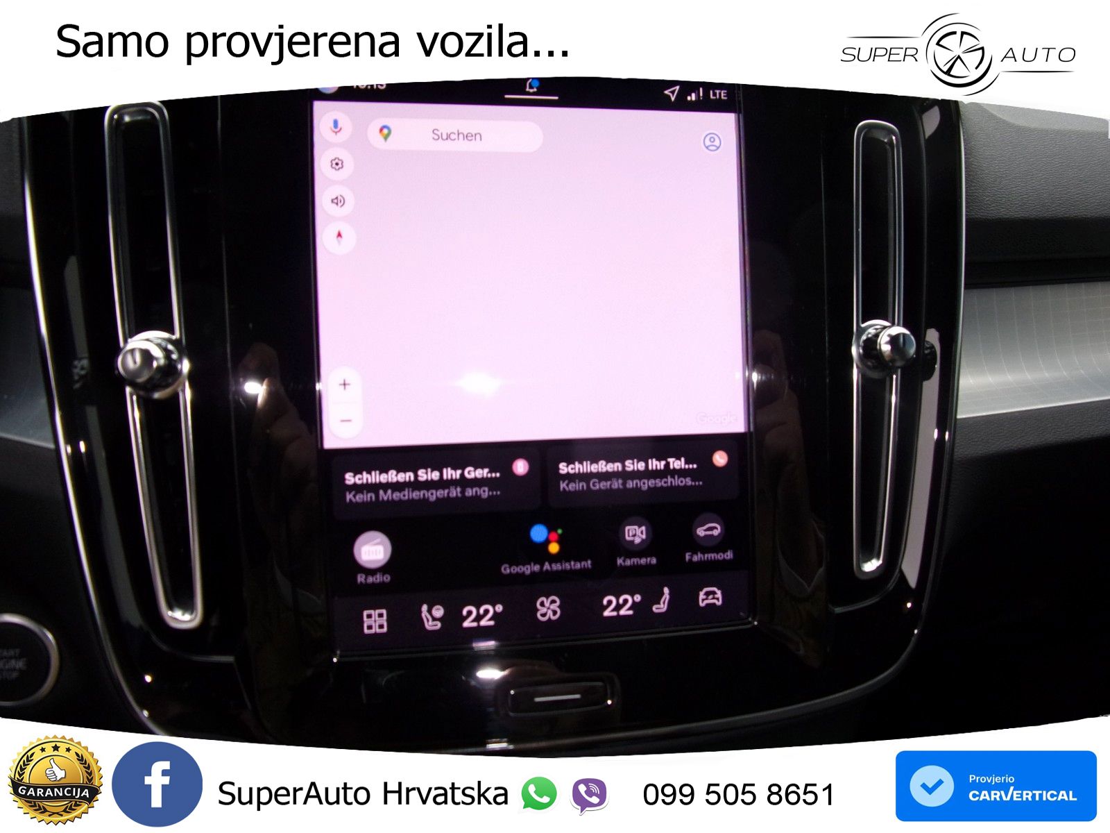 Volvo XC40 2.0 B3 163 KS Automatic LED+GR SJED+ACC