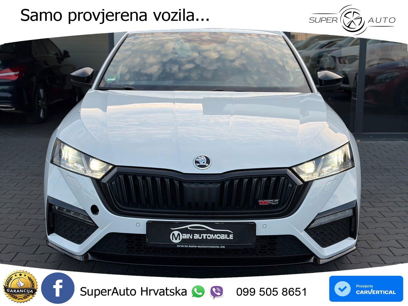 Škoda Octavia Combi RS 2.0 TSI (245 KS) DSG LED+GR SJED+ACC