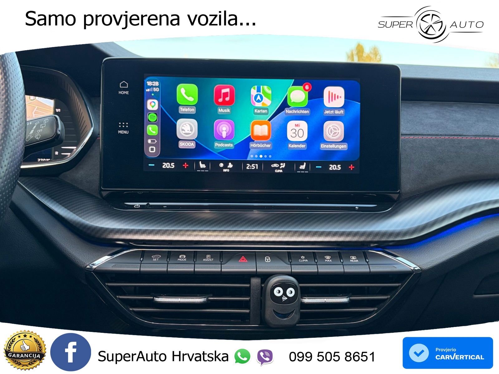 Škoda Octavia Combi RS 2.0 TSI (245 KS) DSG LED+GR SJED+ACC