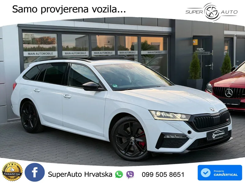 Škoda Octavia Combi RS 2.0 TSI (245 KS) DSG LED+GR SJED+ACC