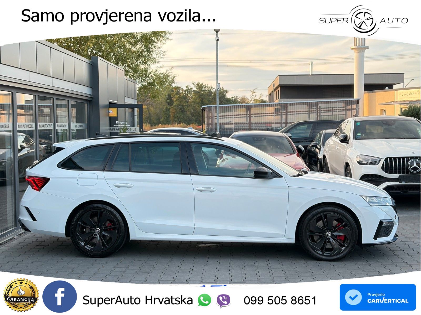 Škoda Octavia Combi RS 2.0 TSI (245 KS) DSG LED+GR SJED+ACC