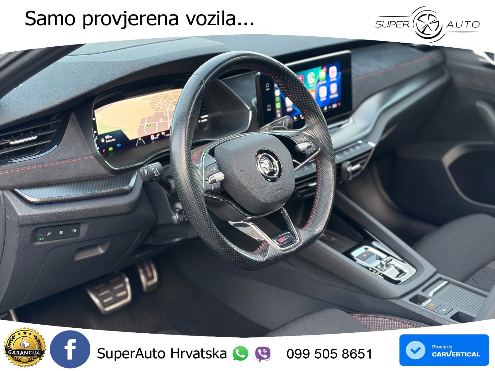 Škoda Octavia Combi RS 2.0 TSI (245 KS) DSG LED+GR SJED+ACC
