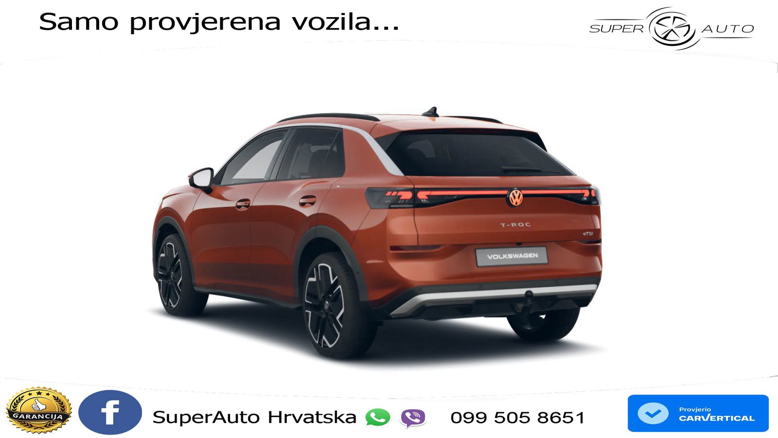 Volkswagen T-Roc II 1.5 eTSI (150 KS)  DSG LED+GR SJED+ACC
