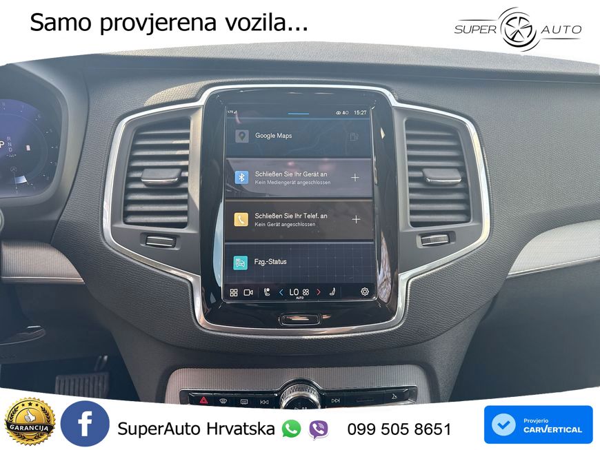 Volvo XC90 2.0 B5 AWD Automatic LED+GR SJED+ACC