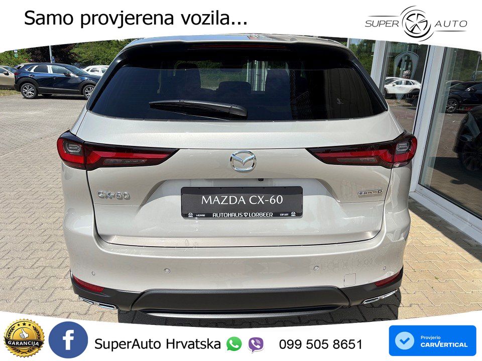 Mazda CX-60 3.3 e-Skyactiv D (200 KS) Automatic