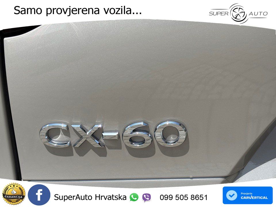 Mazda CX-60 3.3 e-Skyactiv D (200 KS) Automatic