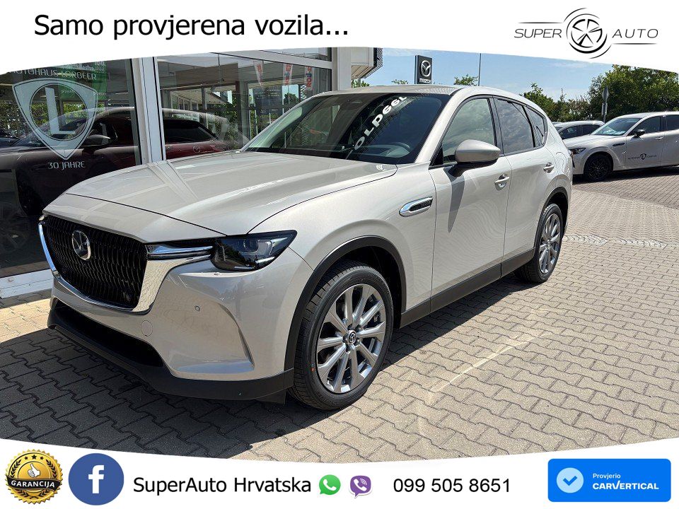 Mazda CX-60 3.3 e-Skyactiv D (200 KS) Automatic