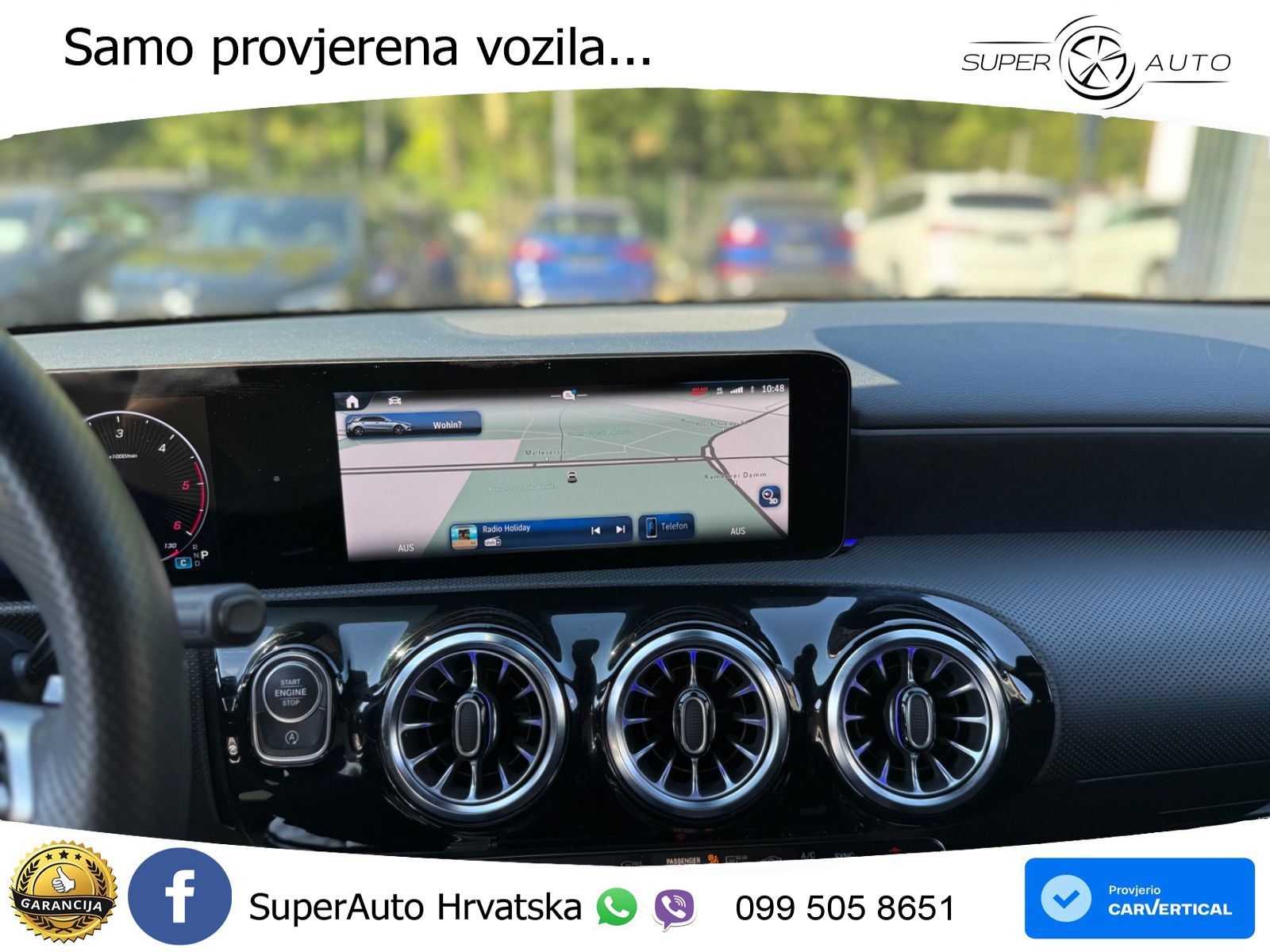 Mercedes-Benz A 200d 8G-DCT AMG LED+GR SJED+ACC