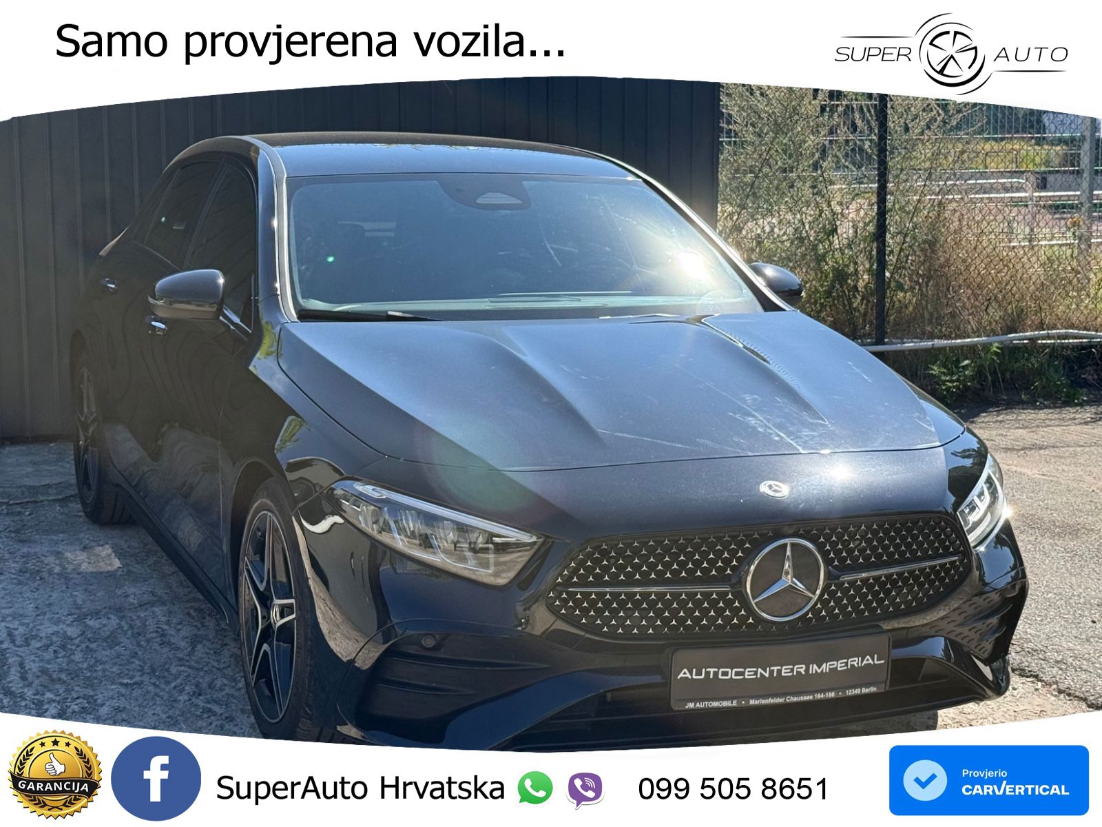 Mercedes-Benz A 200d 8G-DCT AMG LED+GR SJED+ACC