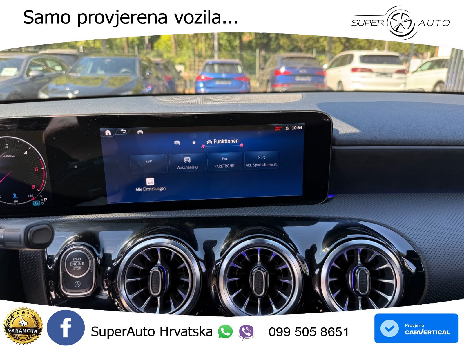 Mercedes-Benz A 200d 8G-DCT AMG LED+GR SJED+ACC
