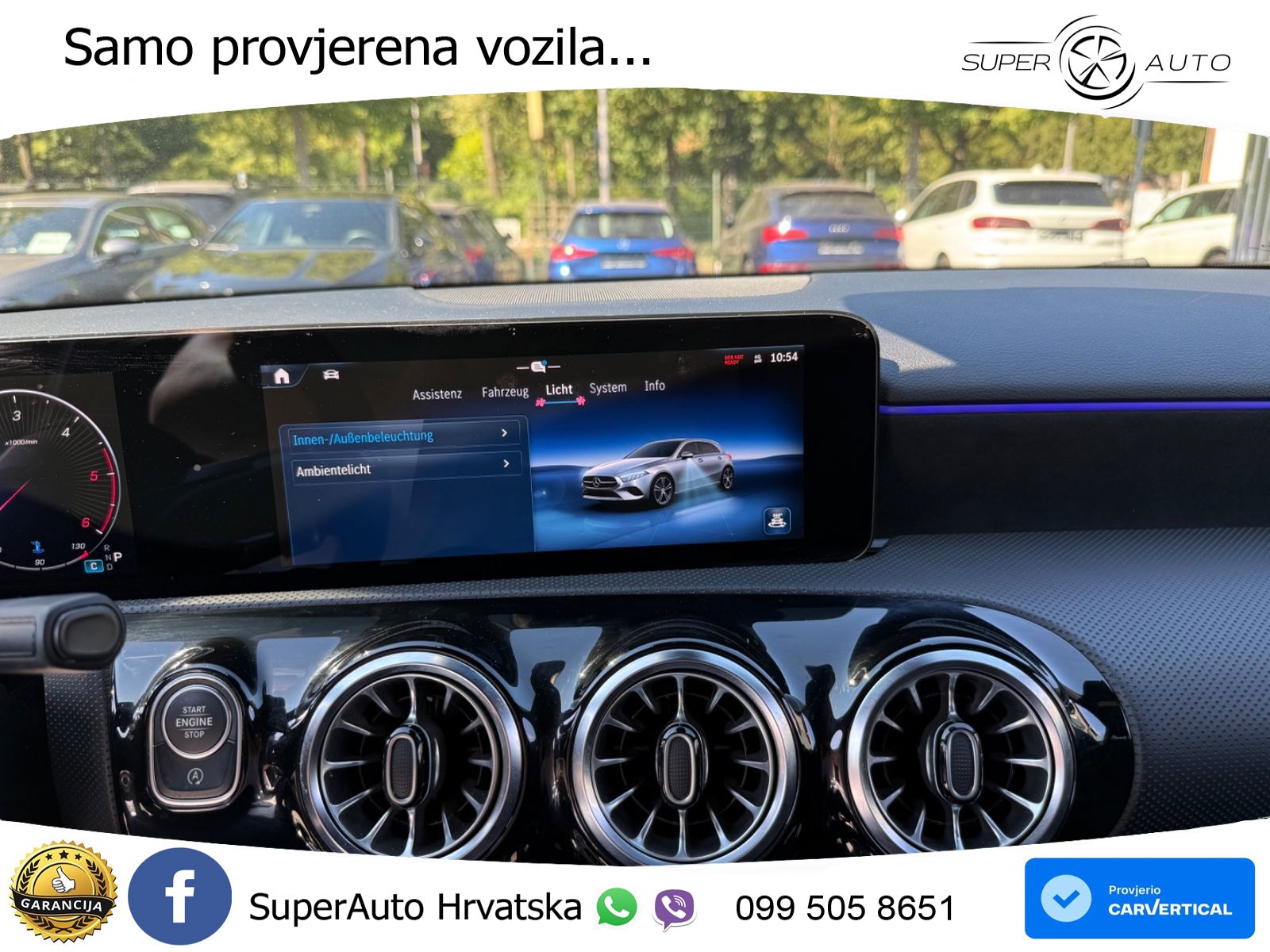 Mercedes-Benz A 200d 8G-DCT AMG LED+GR SJED+ACC