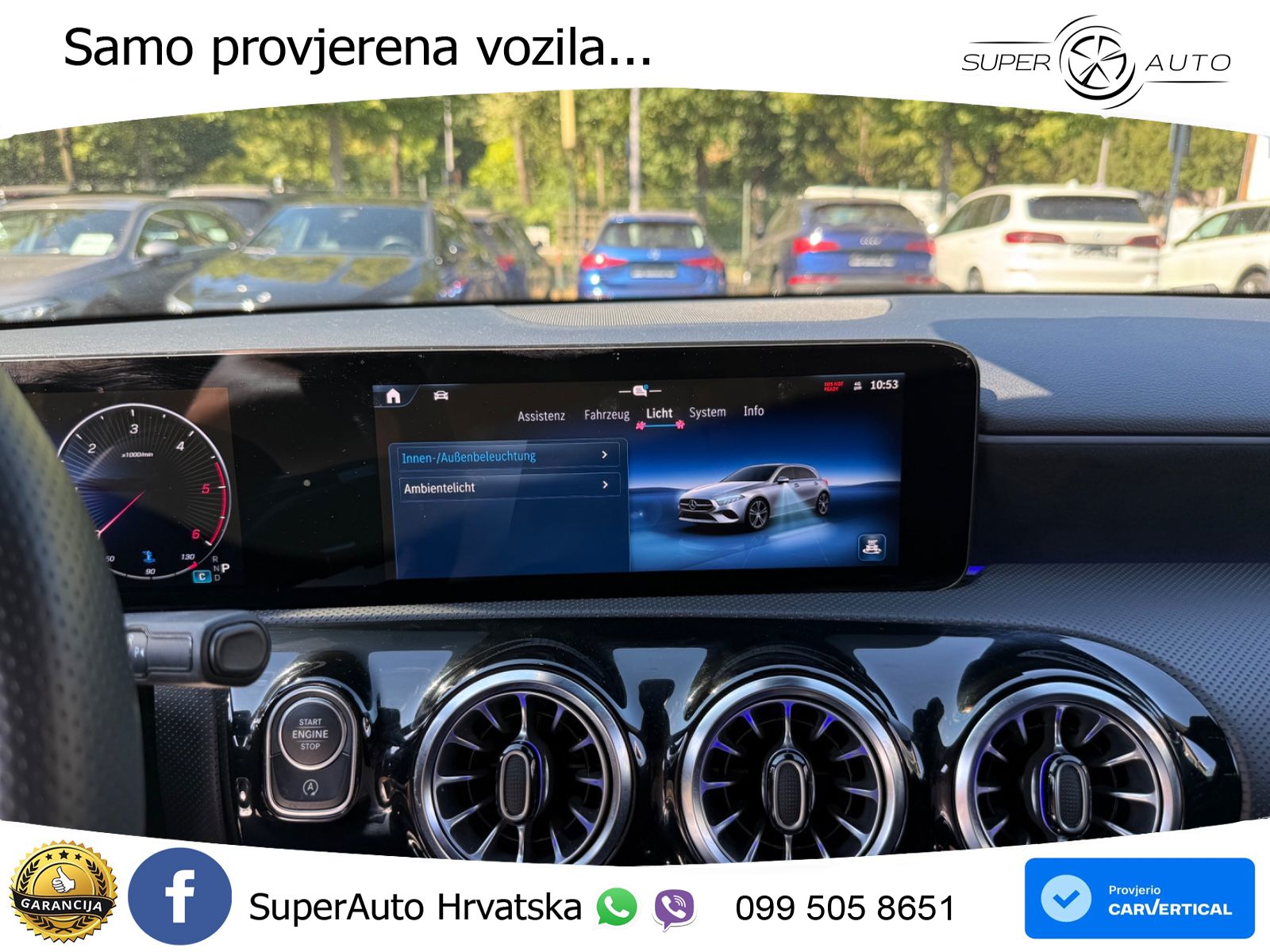 Mercedes-Benz A 200d 8G-DCT AMG LED+GR SJED+ACC