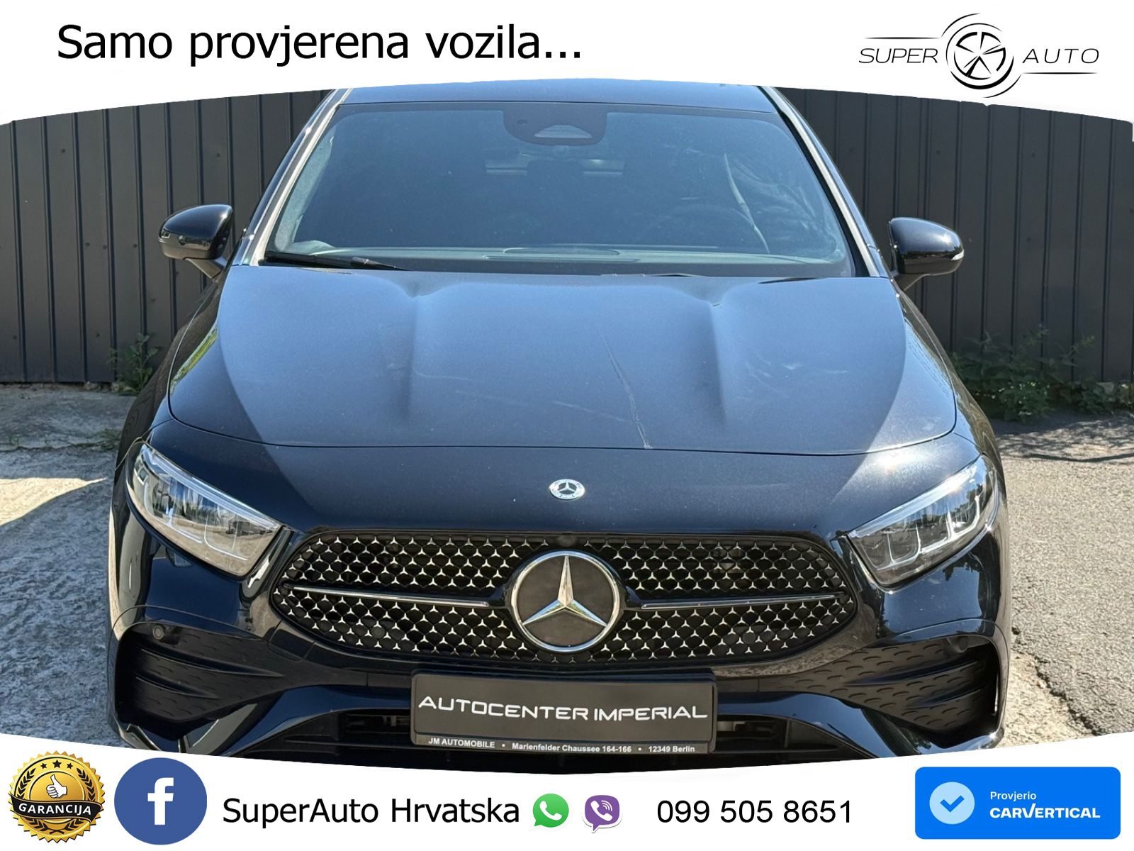 Mercedes-Benz A 200d 8G-DCT AMG LED+GR SJED+ACC