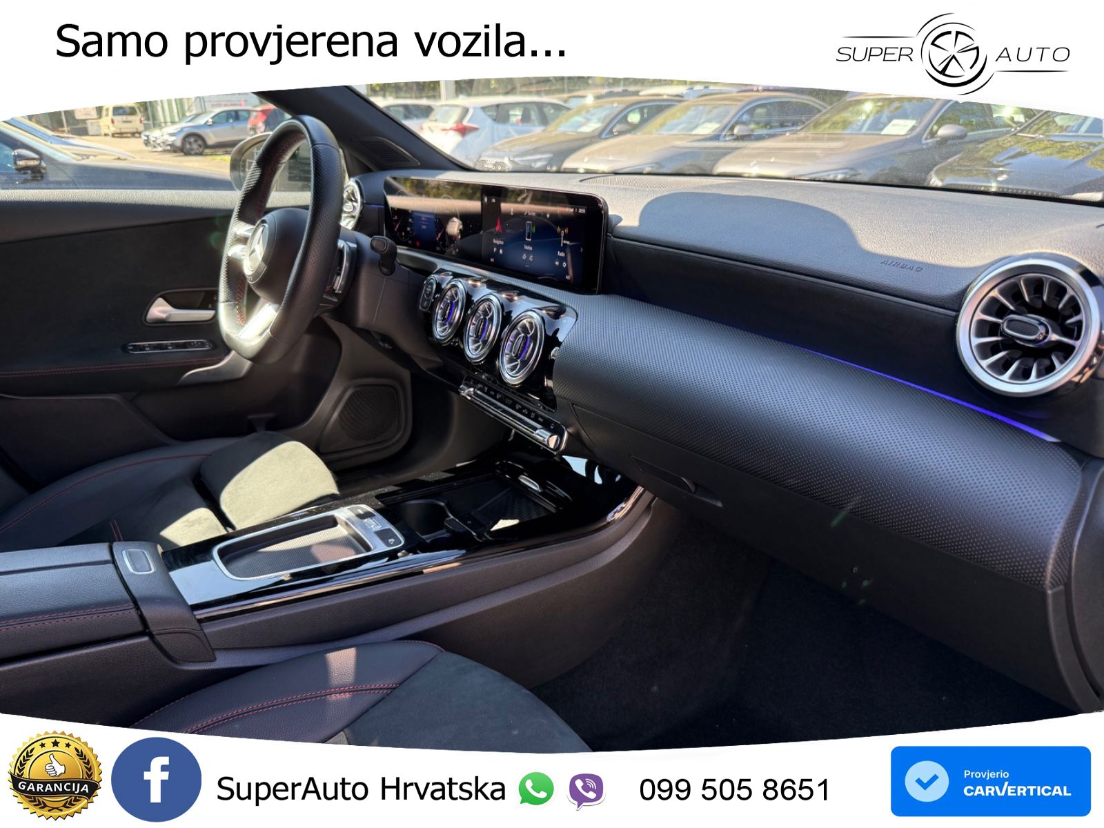 Mercedes-Benz A 200d 8G-DCT AMG LED+GR SJED+ACC