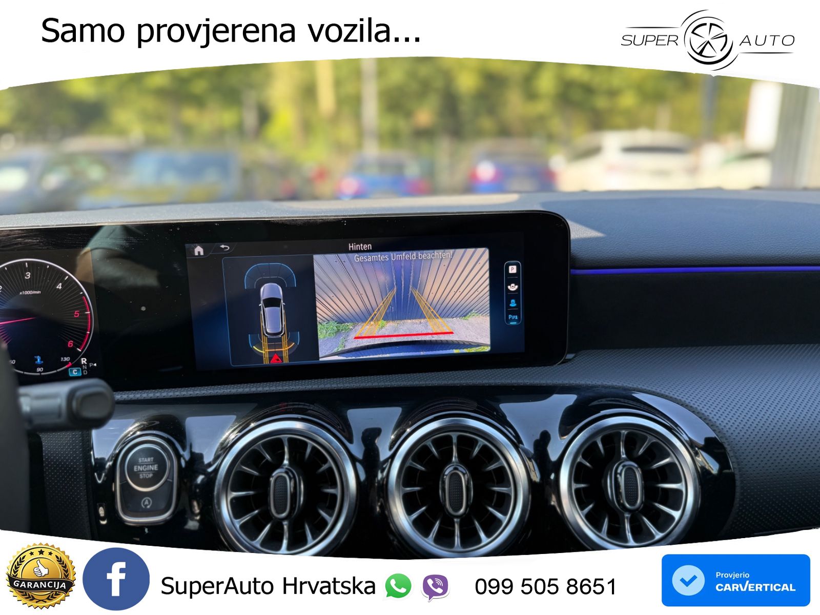 Mercedes-Benz A 200d 8G-DCT AMG LED+GR SJED+ACC